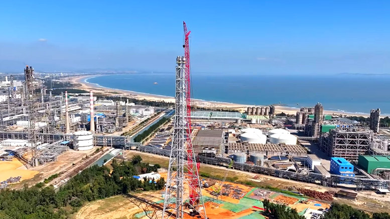 福建古雷煉化一體化項目廠內罐區火炬