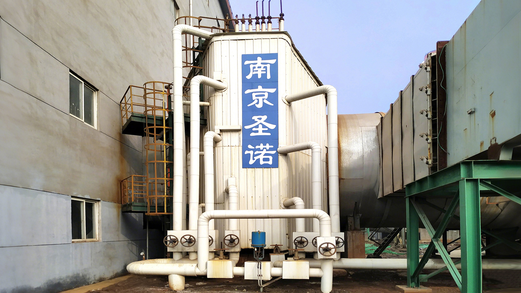 太鋼4號燒結(jié)大煙道煙氣降溫器